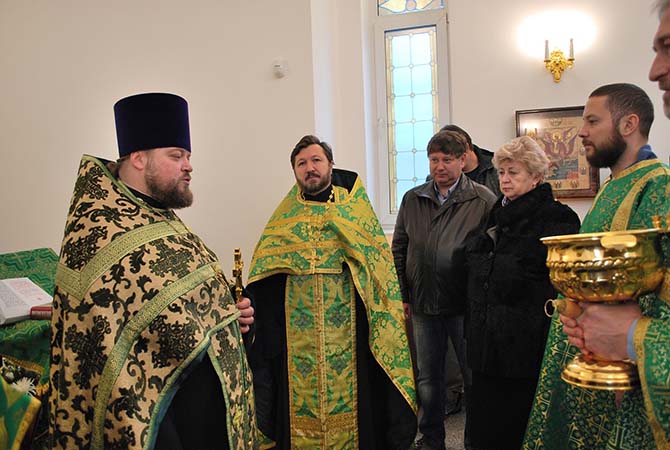 Торжественное мероприятие возглавил протоиерей Антоний Тирков