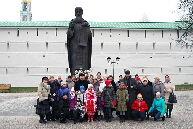 Поездка учащихся Воскресных школ в Сергиев Посад