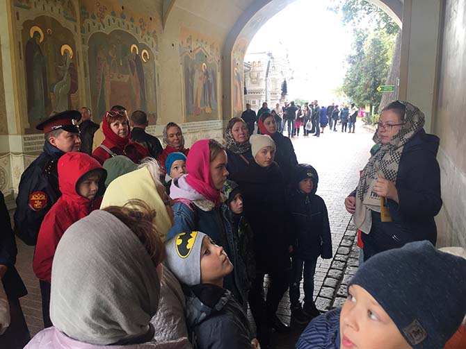 Прихожане и ученики воскресной школы