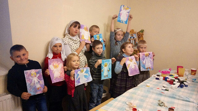 Рисунки ангелов