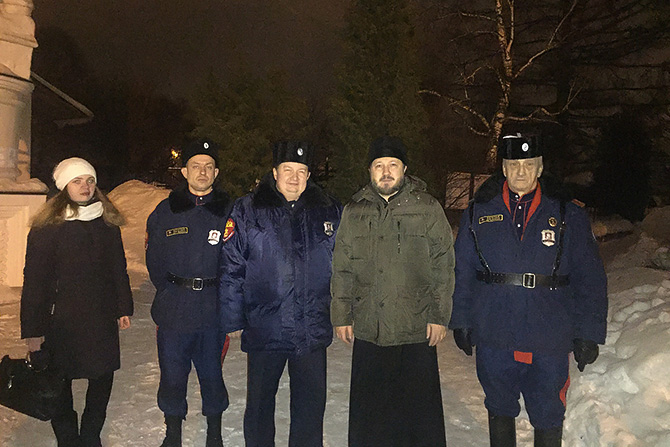 Казачий патруль Богоявление 2019