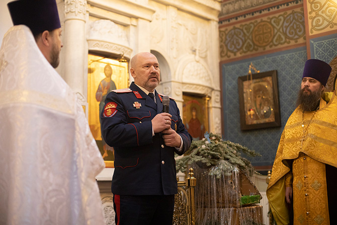 присвоение Покровскому храму статуса «казачий»