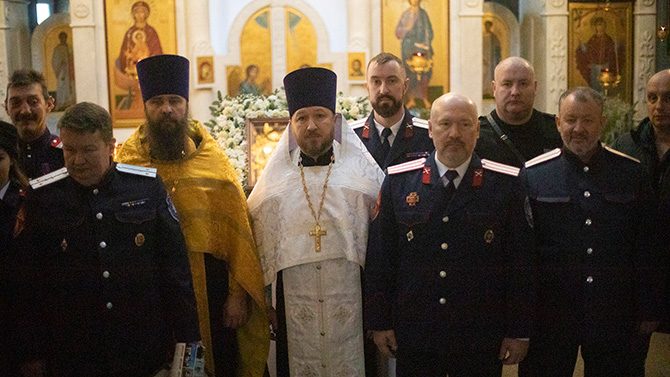 присвоение Покровскому храму статуса «казачий»
