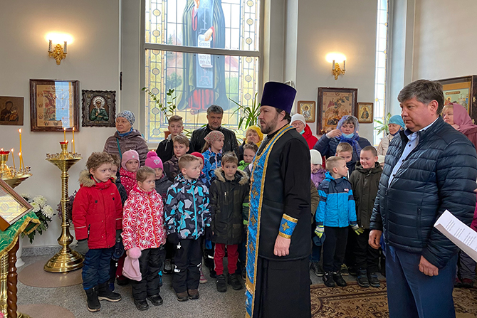 Праздник Благой вести в Лунево