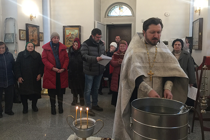 Крещение Господне в Лунево-1
