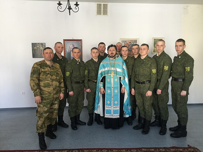 Поздравление воинов