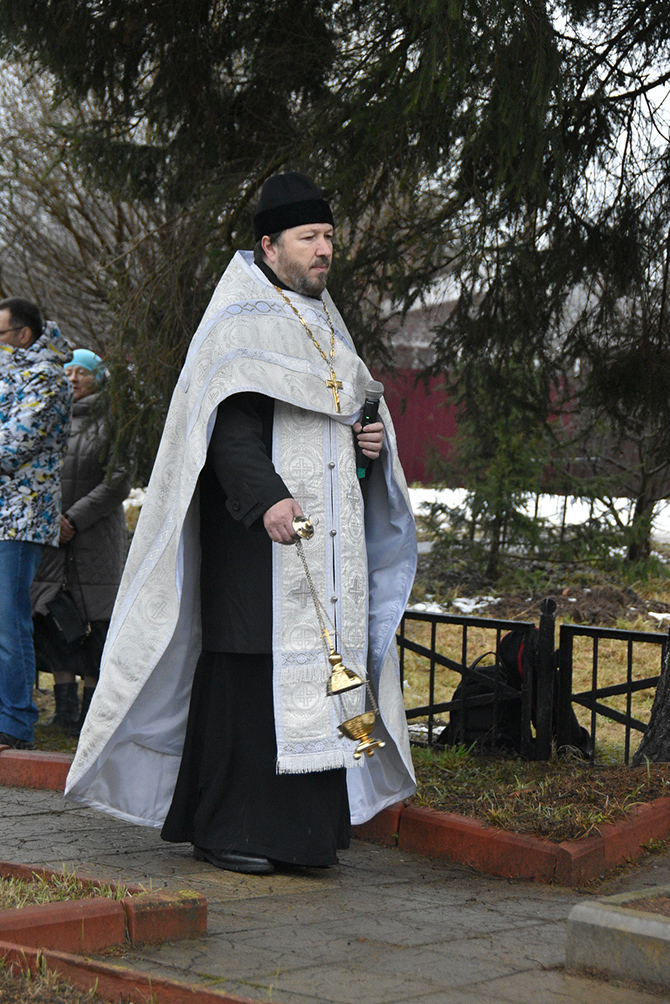 Церемония увековечивания памяти бойцов