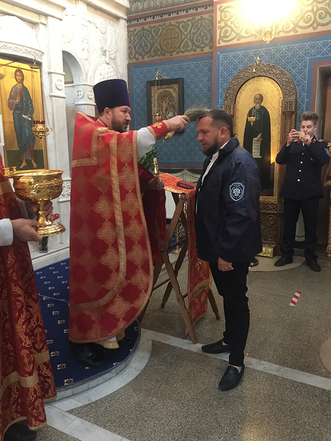 Казачья присяга в покровском храме 4