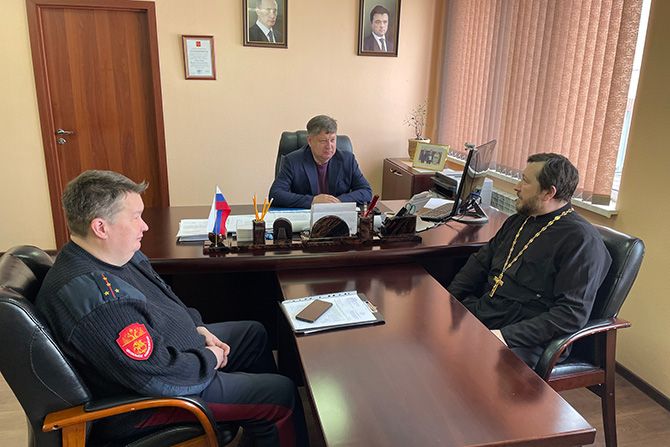 Встреча в Территориальном управлении Лунево