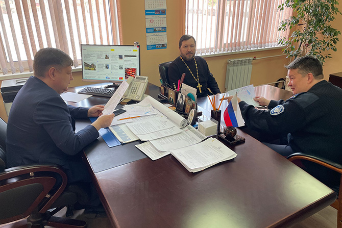 Встреча в Территориальном управлении Лунево