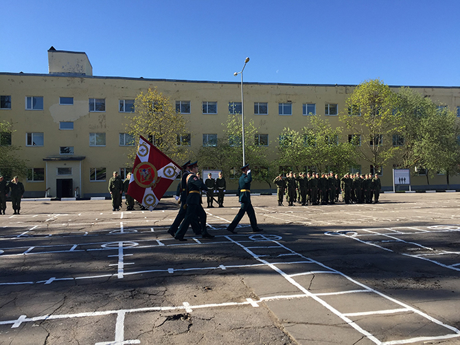 День Победы в воинской части Росгвардии